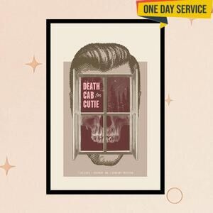 Death Cab For Cutie July 30 2025 At Spokane Pavilion Spokane Wa Poster